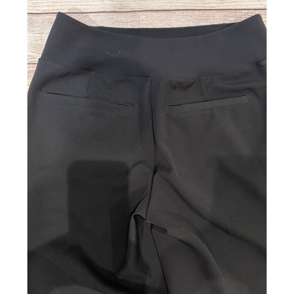 Athleta Women’s Endless Satin Side Stripe Pant in Black Pockets size 6 - Picture 4 of 7
